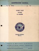 Maintenance Manual for R-2800 CA Series Double Wasp Engines