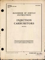 Handbook of Service Instructions for Injection Carburetors