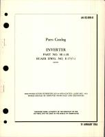 Parts Catalog for Inverter - Part SE-1-1R