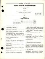 Overhaul Instructions with Parts Breakdown for Governor Assembly - GC-3010 