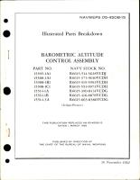 Illustrated Parts Breakdown for Barometric Altitude Control Assembly