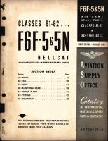 F6F-5&5N Hellcat Availability List and Airframe Spare Parts