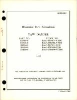 Illustrated Parts Breakdown for Yaw Damper