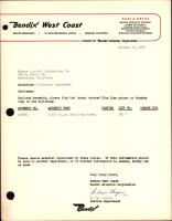 Correspondence Concerning Revision to Hand Pump No. 406950