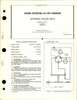 Overhaul Instructions with Parts Breakdown for Differential Pressure Switch - P-1110C-1