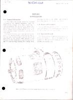 Maintenance Manual for Starter Generator - Part 30E20-61-A 