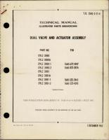 Illustrated Parts Breakdown for Dual Valve and Actuator Assembly 