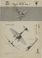 Mitsubishi Type 100 MK-1 Dinah Recognition Poster