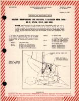 Vultee - Reinforcing The Vertical Stabilizer Rear SPAR - BT-13, BT-13A, BT-15, and SNV-1