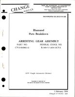 Illustrated Parts Breakdown for Arresting Gear Assembly - Part CV15-664002-12