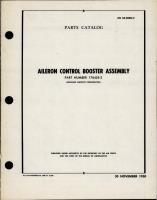 Parts Catalog for Aileron Control Booster Assembly - Part 176455-2 
