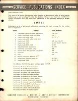 Hamilton Standard Service Publications Index