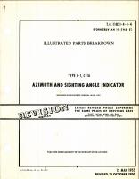Illustrated Parts Breakdown for General Mills Azimuth & Sighting Angle Indicator