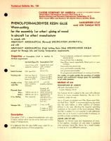 Phenol-Formaldehyde Resin Glue