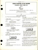 Overhaul Instructions with Parts Breakdown for Cooling Turbine Heat Exchangers - Parts 82202-1 and 82202-2 Series 1