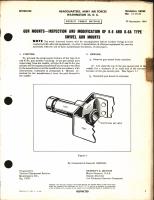 Inspection and Modification of K-6 and K-6A Type Swivel Gun Mounts
