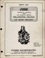 Overhaul Manual for Unloading Valves - AA-14500-A Series