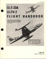  T-33A & TV-2 Flight Handbook, 