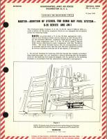 Addition of Stencil for Bomb Bay Fuel System for B-26 Series and JM-1