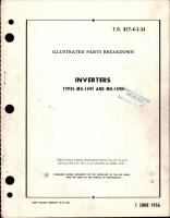 Illustrated Parts Breakdown for Inverters - Types MG-149F and MG-149H 