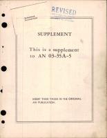 Supplement for AN 03-35A-5, Instructions with Parts Catalog for Model No. J, Fluid Metering Pump 