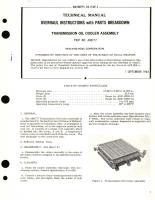 Overhaul Instructions with Parts Breakdown for Transmission Oil Cooler Assembly Part No. A88C77 