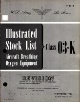Illustrated Stock List for Aircraft Breathing Oxygen Equipment