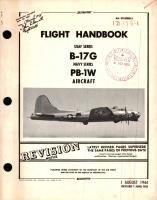 Flight Handbook for USAF Series B-17G Navy Series PB-1W Aircraft