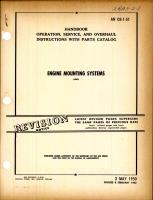 Operation, Service, and Overhaul Instructions with Parts Catalog for Engine Mounting Systems