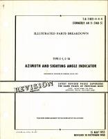 Illustrated Parts Breakdown for Type C-1, and C-1A Azimuth and Sighting Angle Indicator