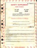 Safety Supplement to Flight Manual for C54 and R5D Aircraft