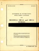 Handbook of Instructions with Parts Catalog with Parts Catalog for Models 5BC21 and 5BC31 Series Motors