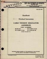 Overhaul Instructions for Cable Tension Regulator Assembly