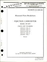 Illustrated Parts Breakdown for Injection Carburetor - Model PR-58E5 