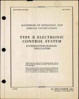 Type B Electronic Control for Superchargers - Nov 1944