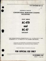 Conventional Munitions Loading Procedures for AC-47D and HC-47