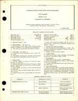 Overhaul Instructions with Parts Breakdown for Stick Shaker - Model R-614