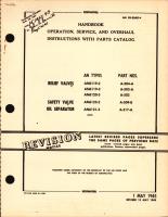 Handbook Operation, Service, and Overhaul Instructions with Parts Catalog for Relief Valves, Safety Valve and Oil Separator 