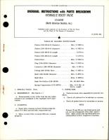 Overhaul Instructions with Parts Breakdown for Hydraulic Boost Valve - 175-58709