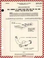 Removal of Flanged Elbow from Wing Fuel Cell Vent