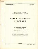 Index for Miscellaneous Aircraft