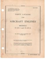 Parts Catalog - O-435-1 & O-435-11 Engine