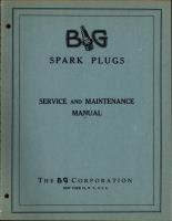 Service & Maintenance Manual for BG Spark Plugs