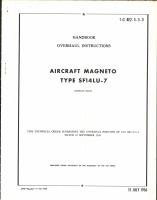 Overhaul Instructions for Aircraft Magneto Type SF14LU-7