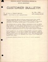 Widgeon - Re-Statement of Water Landing Procedure, 