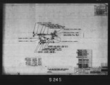 Manufacturer's drawing for North American Aviation B-25 Mitchell Bomber. Drawing number 98-58331