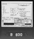 Manufacturer's drawing for Boeing Aircraft Corporation B-17 Flying Fortress. Drawing number 1-24608