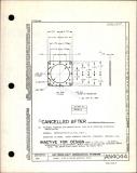 Manufacturer's drawing for Generic Parts - Aviation Standards. Drawing number an4044