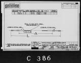 Manufacturer's drawing for Lockheed Corporation P-38 Lightning. Drawing number 197445