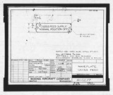 Manufacturer's drawing for Boeing Aircraft Corporation B-17 Flying Fortress. Drawing number 41-1217